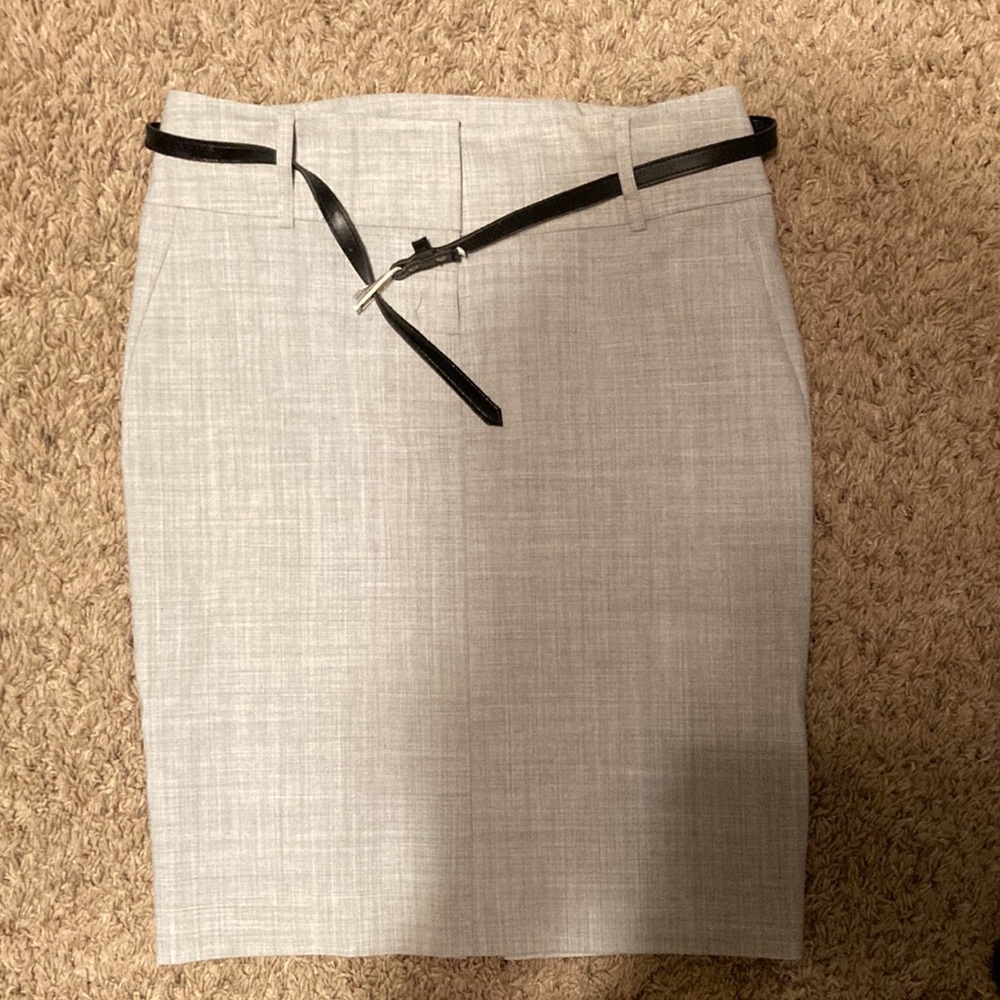 Express Pencil Skirt with Belt